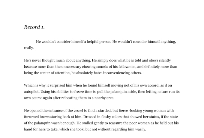 proofread your fan fic